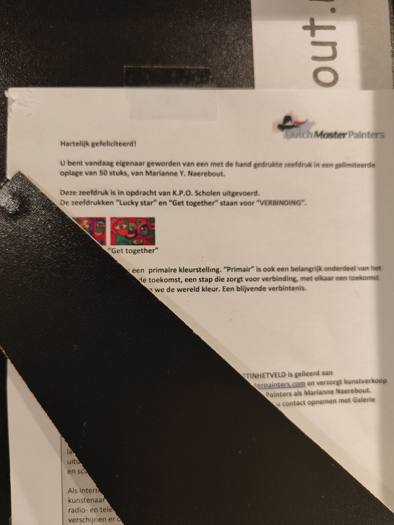 Image 1 of Marianne Naerebout Acryl, Siebdruck 43/50 get together