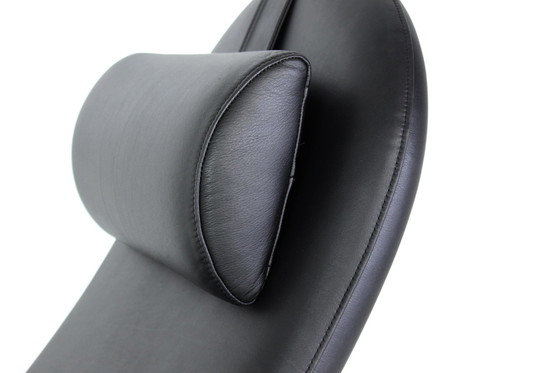 Image 1 of wie neu! Ingmar Relling "Optima" Relax Sessel, Lounge Chair in Leder und Chrom, Np. 3564,- Euro