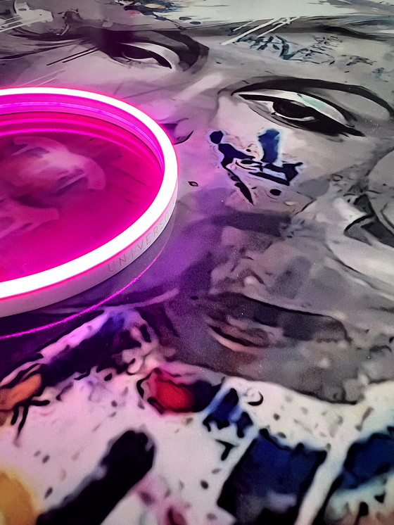 Image 1 of Marilyn Monroe Bubblegum LED- Kunst