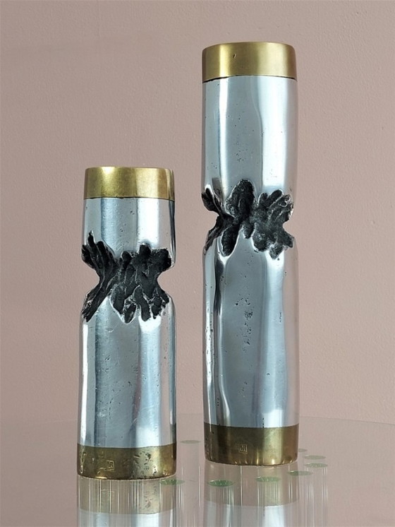 Image 1 of Set David Marshall Kerzenhalter.