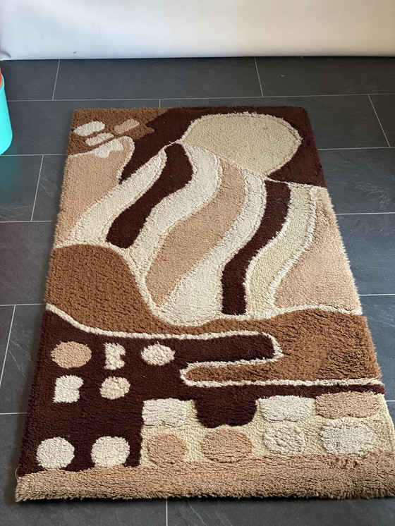 Image 1 of MCM Space Age Teppich von Zirrus