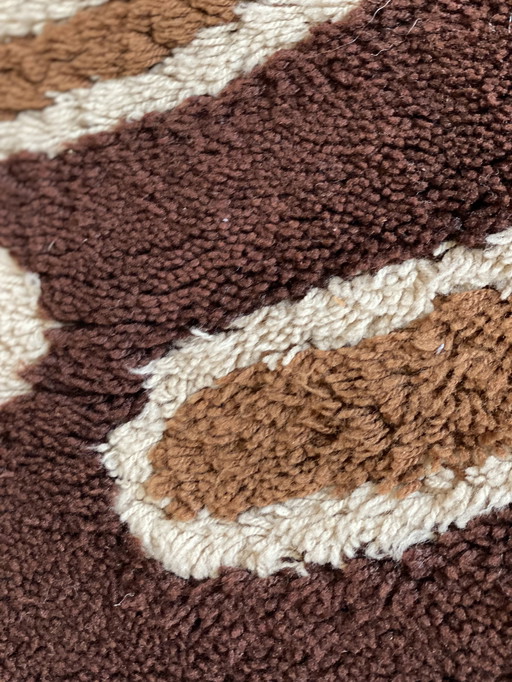 MCM Space Age Teppich von Zirrus