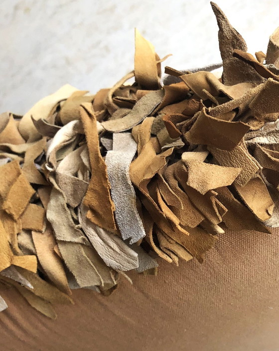 Image 1 of Designkissen aus Leder