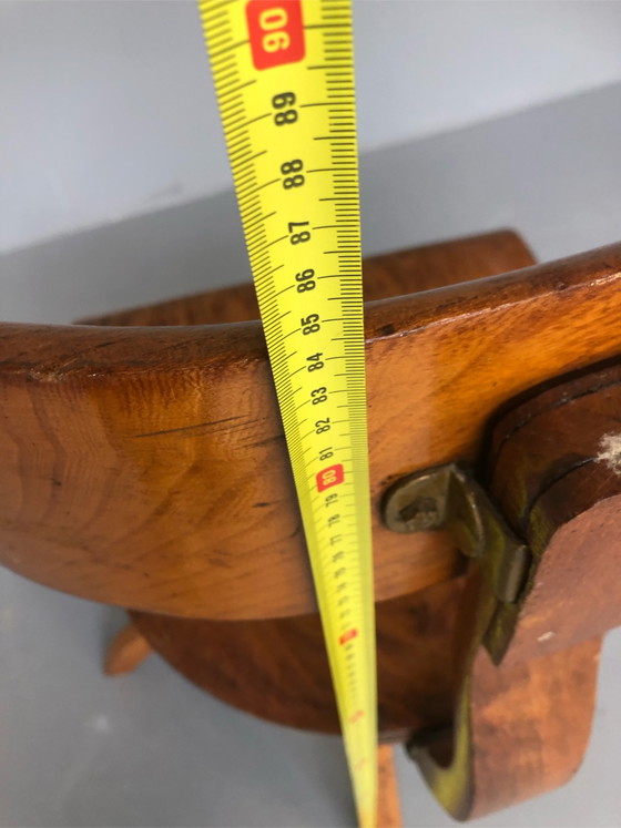 Image 1 of Pufferdreh Bauhaus vintage stoel