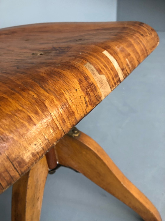 Image 1 of Pufferdreh Bauhaus vintage stoel