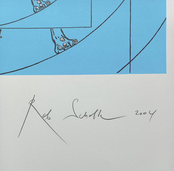 Image 1 of Rob Scholte – Vom Sinn zum Werkzeug, Siebdruck (groß!)