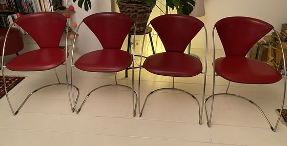 Image 1 of Arrben Italy Design Stühle - 4 Stuks