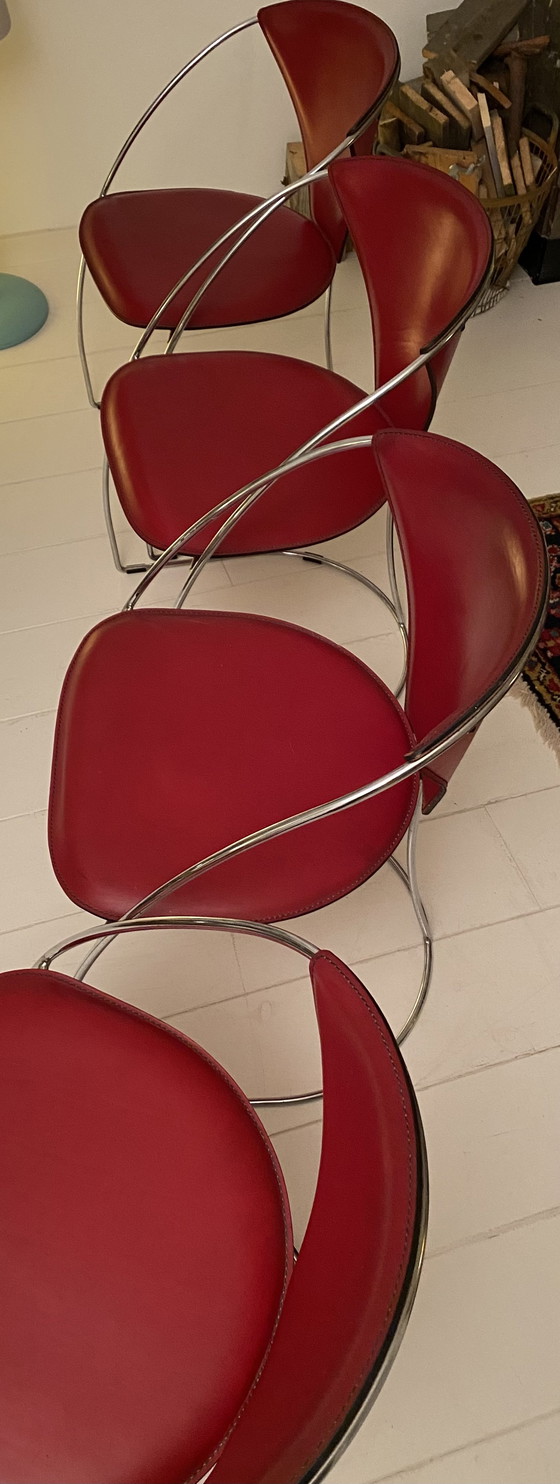 Image 1 of Arrben Italy Design Stühle - 4 Stuks