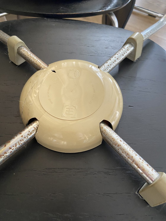 Image 1 of 4x Fritz Hansen Schmetterlingsstühle von Arne Jacobsen