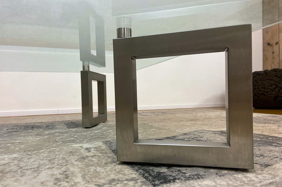 Image 1 of Lourence Fisher Rolling Square Couchtisch