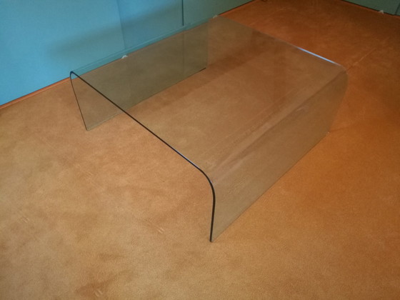 Image 1 of Design-Couchtisch aus Fiam-Glas