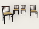 4x Esstischstühle aus der Mid Century