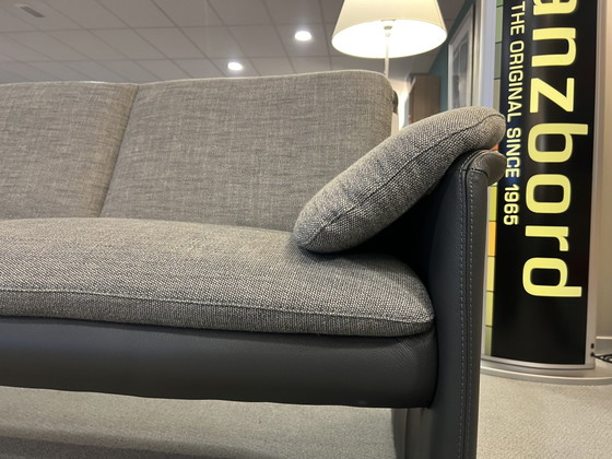 Image 1 of Leolux Catalpa 3-Sitzer-Sofa aus Stoff und Leder