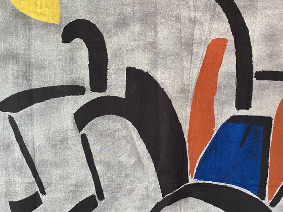 Image 1 of Toon Kelder Siebdruck auf Baumwollleinen