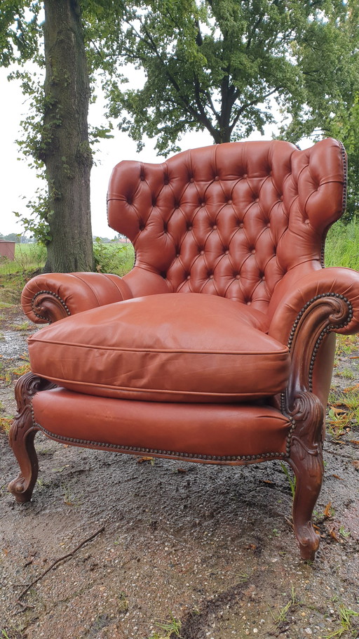 Chesterfield Barok fauteuil