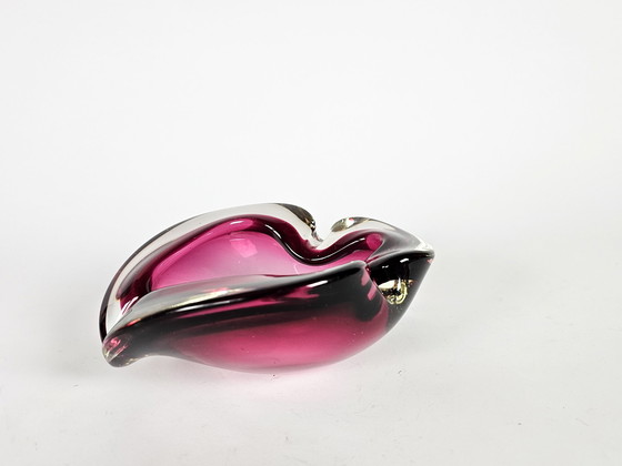 Image 1 of Murano - Sommerso - Flavio Poli - Sommerso - transparent - rosa - lila - 70er Jahre