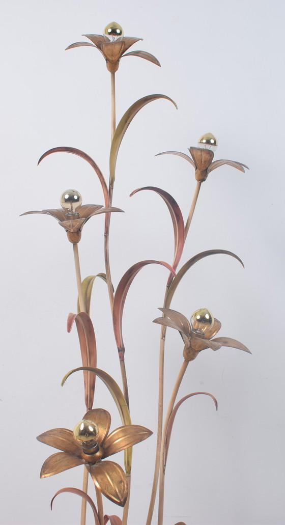 Image 1 of Blumen-Stehleuchte aus den 70er Jahren