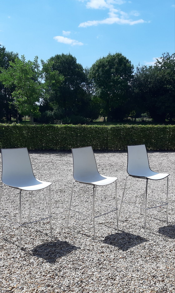 Image 1 of 4 Design-Barhocker Pedrali 3D-Farbe