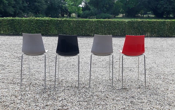 Image 1 of 4 Design-Barhocker Pedrali 3D-Farbe