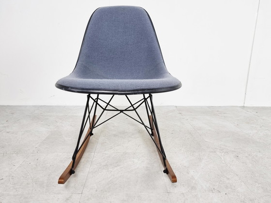 Image 1 of Vintage Eames Schaukelstuhl für Herman Miller, 1970er
