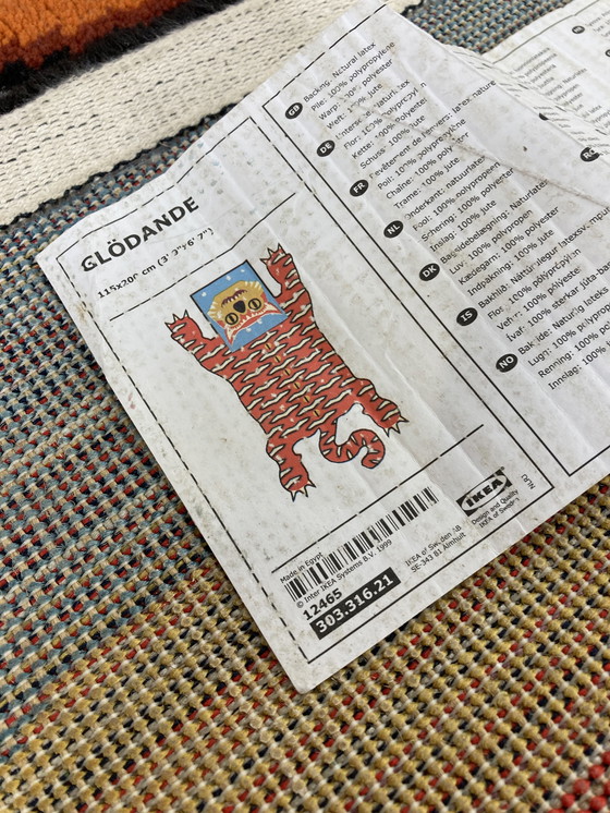 Image 1 of Walter van Beirendonck Teppich in Tigerform