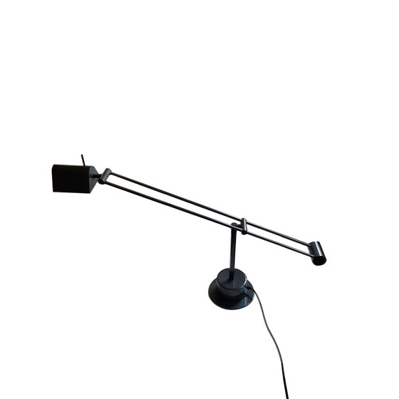 Image 1 of Italienische Mid-Century Schreibtischlampe mit Gegengewicht