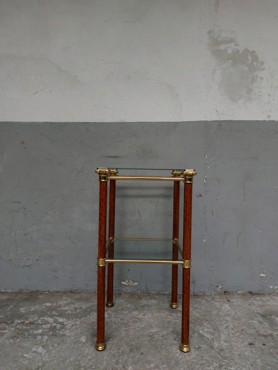 Image 1 of Hollywood Regency Beistelltisch