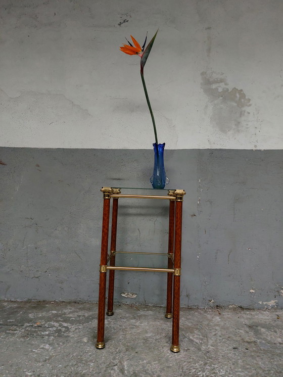 Image 1 of Hollywood Regency Beistelltisch