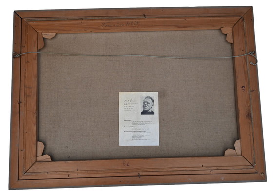 Image 1 of Niels Jensen, dänisches Ölgemälde auf Leinwand