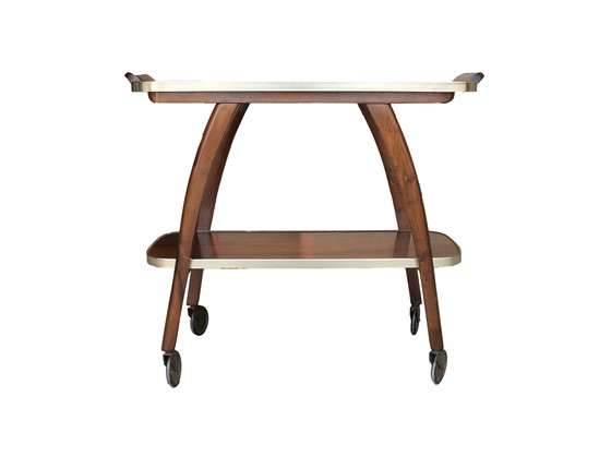 Image 1 of Rockabilly Beistelltisch mit Rollen