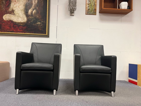 Image 1 of Leolux Dolcinea Sessel Schwarz