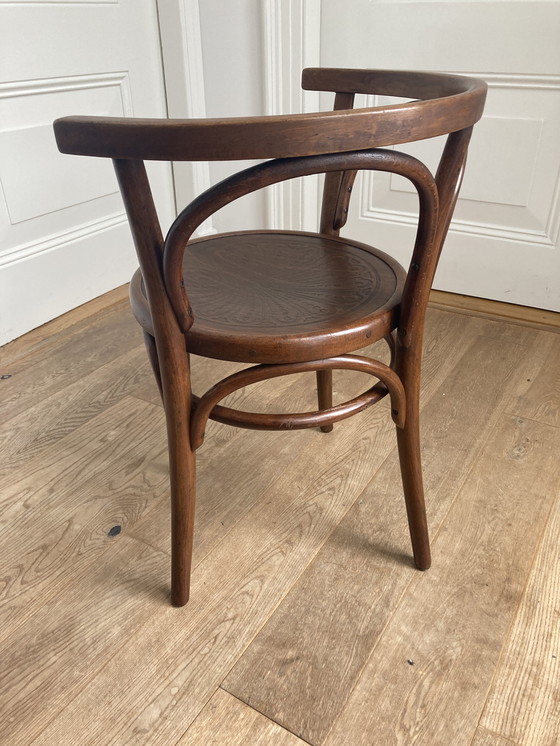 Image 1 of RESERVIERT Satz mit 4 Thonet Nr. 8 RESERVIERT