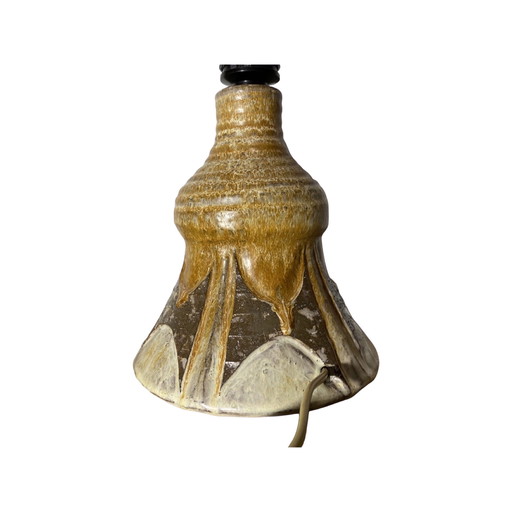 Vintage BJ Keramik Denmark Tischlampe von Bente Jessen