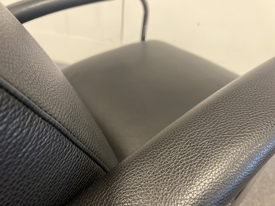 Image 1 of Leolux Scylla Sessel Design aus schwarzem Leder