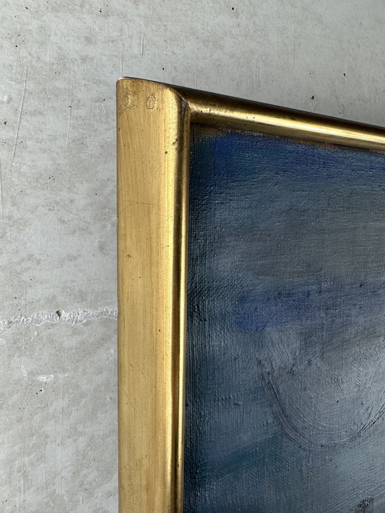 Image 1 of Straßenszene - Ölfarbe 1959