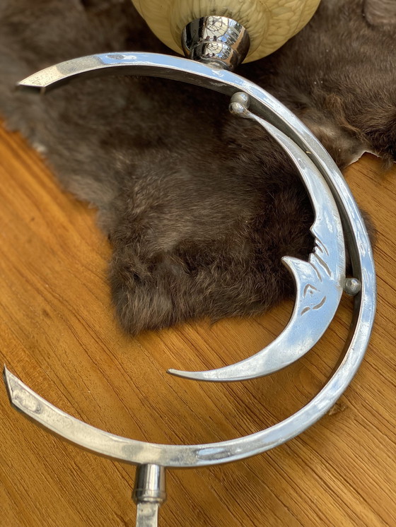 Image 1 of Kunst -Deco-Fantasielampe 'Luna'