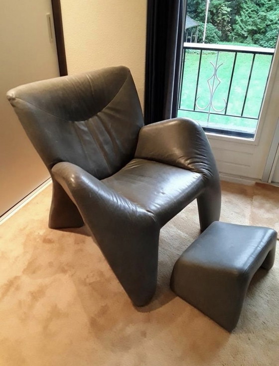 Image 1 of Leolux Akhnaton Sessel und Hocker