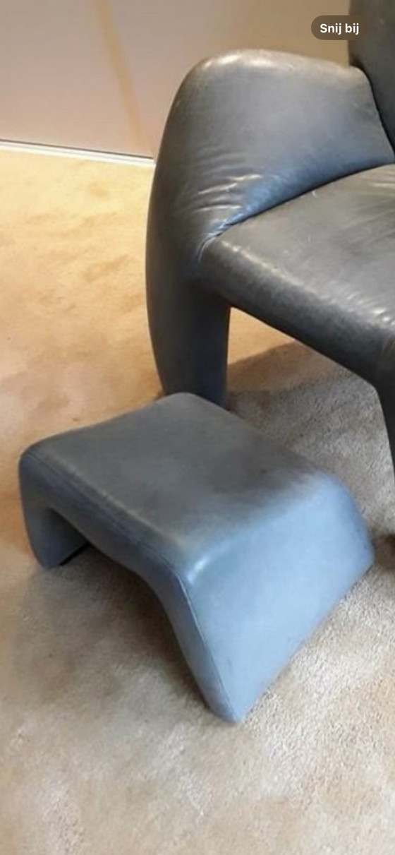 Image 1 of Leolux Akhnaton Sessel und Hocker