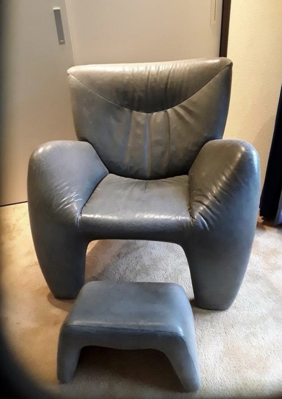 Image 1 of Leolux Akhnaton Sessel und Hocker