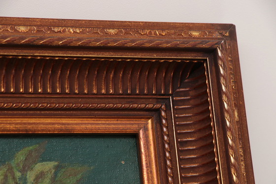 Image 1 of Gemäldestillleben mit Rosen signiert mit J.Ter Haak,1970