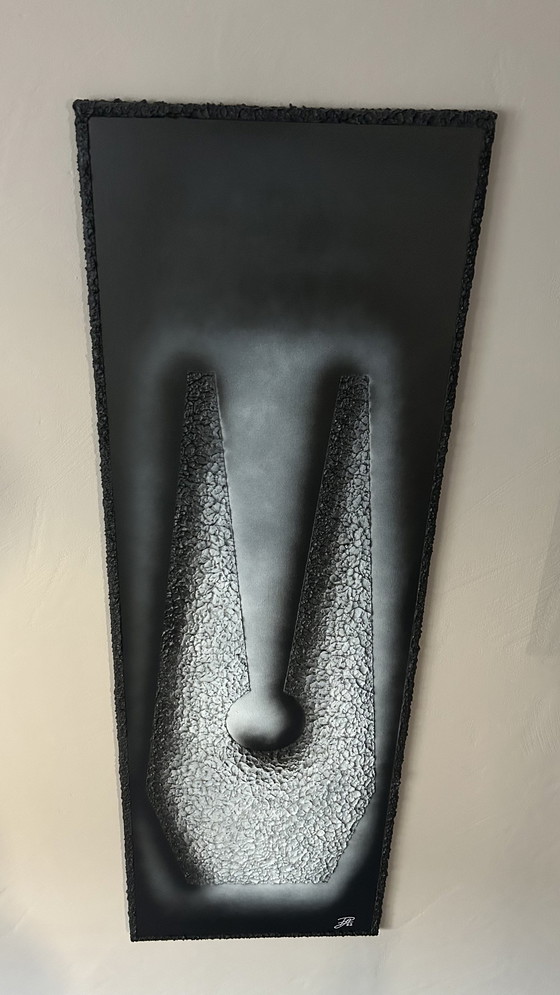 Image 1 of Rotan Hunt Wandbild „Skulptur“