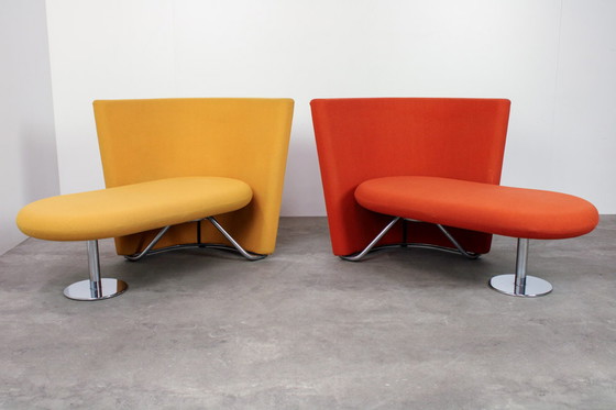 Image 1 of Erik Jørgensen Rotorsofa orange