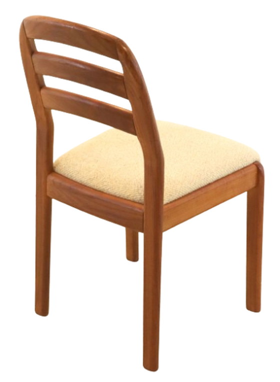 Image 1 of 4x Dyrlund Esszimmerstühle 'Asserballe' vintage