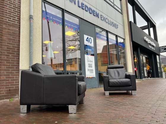 Image 1 of 2x Leolux Antonia Diva Sessel Leder