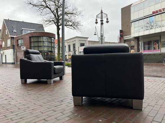 Image 1 of 2x Leolux Antonia Diva Sessel Leder