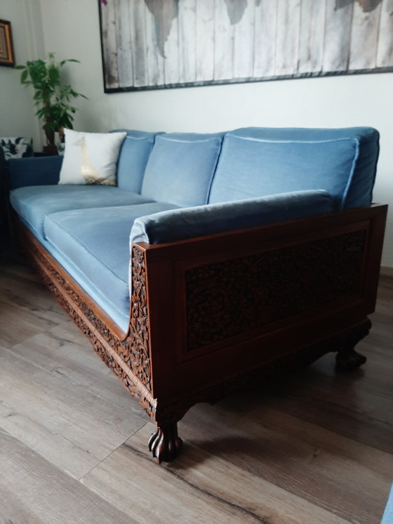 Image 1 of Sitzgruppe aus balinesischem Teakholz