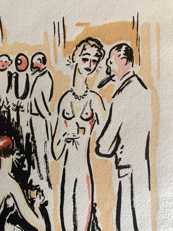 Image 1 of Kees van Dongen La Garconne Pochoir von 1925