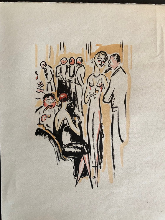 Image 1 of Kees van Dongen La Garconne Pochoir von 1925