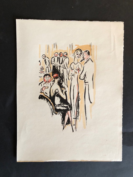 Image 1 of Kees van Dongen La Garconne Pochoir von 1925