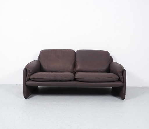 De Sede DS61 braunes Vintage-Ledersofa
